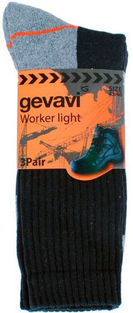 Gevavi Lichte Sokken GW80 3 Paar