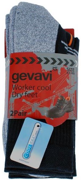 Gevavi Koele Sokken GW81 2 Paar